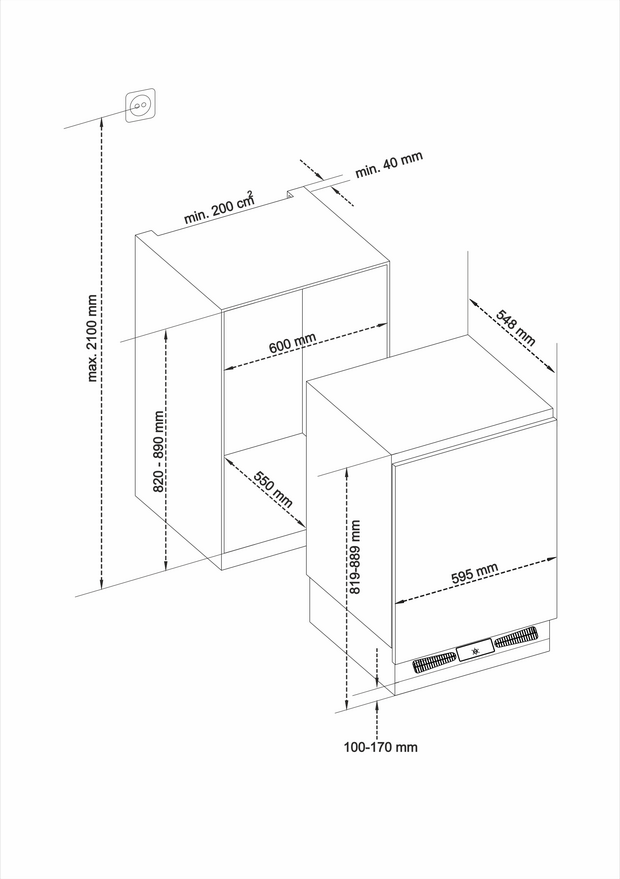 BKS82A+ Maßzeichnung