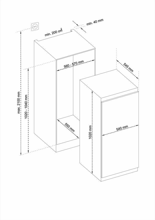 BKG103A++ Maßzeichnung