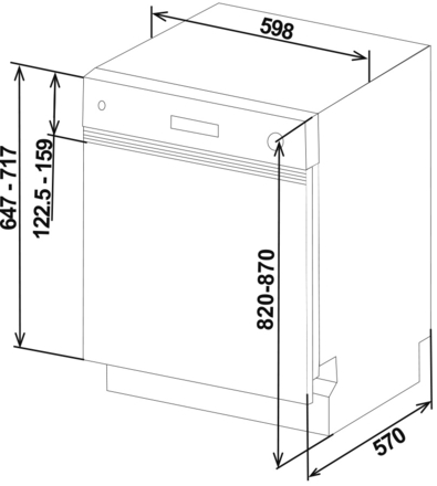 BST606 Maßzeichnung