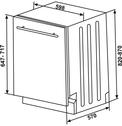 BSV6091 Maßzeichnung