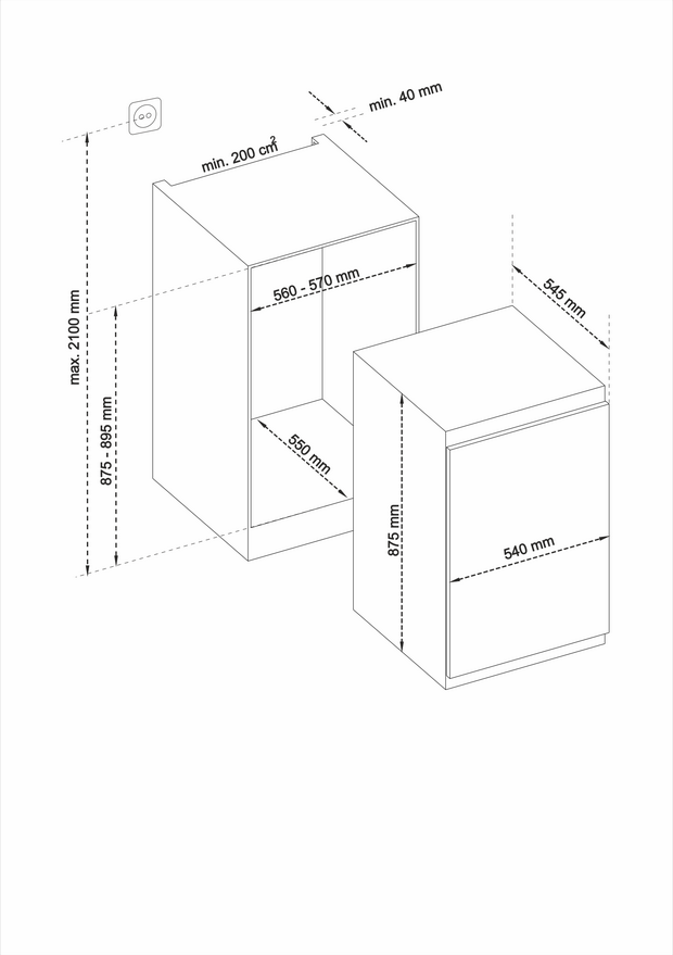 BGS88E Maßzeichnung